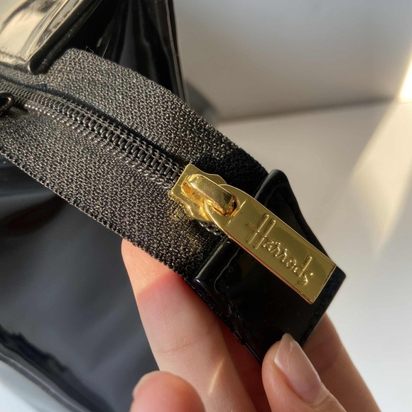 HARRODS BLACK TOTE LIBRARY OFFICE SCHOOL BAG WESTIE TERRIER PUPPY DOG MOM BRIT - Picture 3 of 11